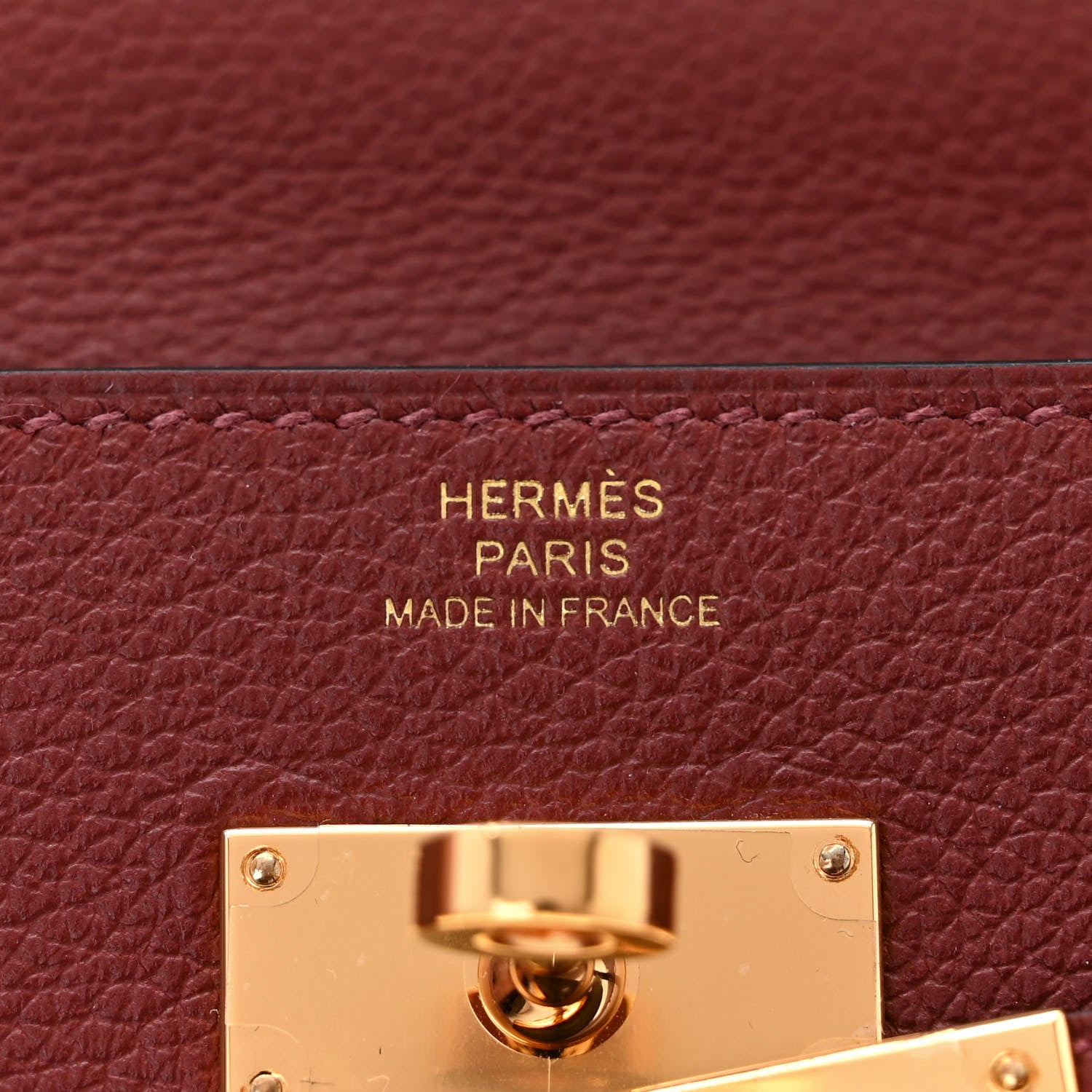 Hermes Evercolor Kelly To Go Wallet Rouge H 6 of 11