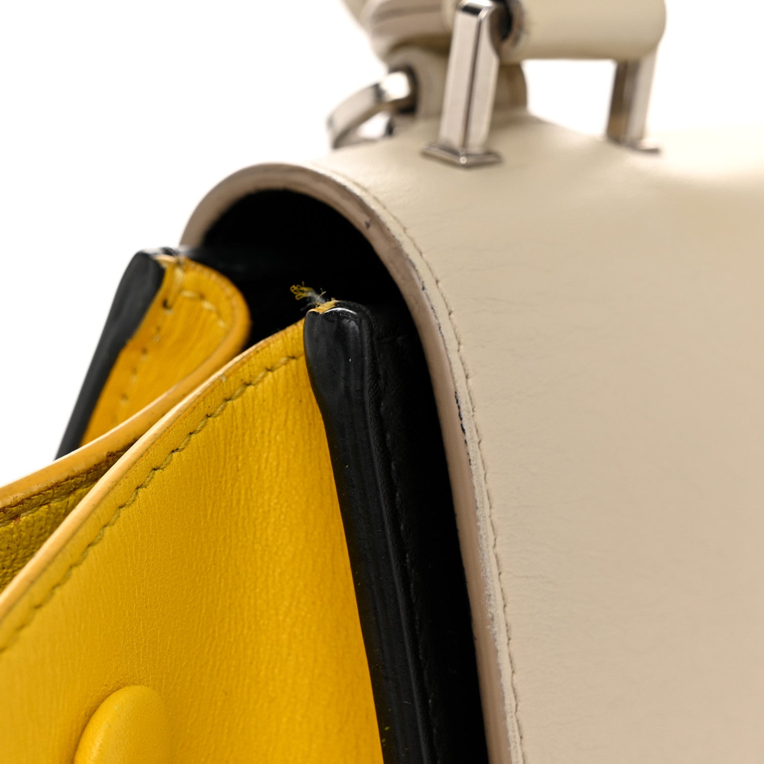 Celine Smooth Calfskin Medium Tri-Color Trapeze Multicolor 10 of 12