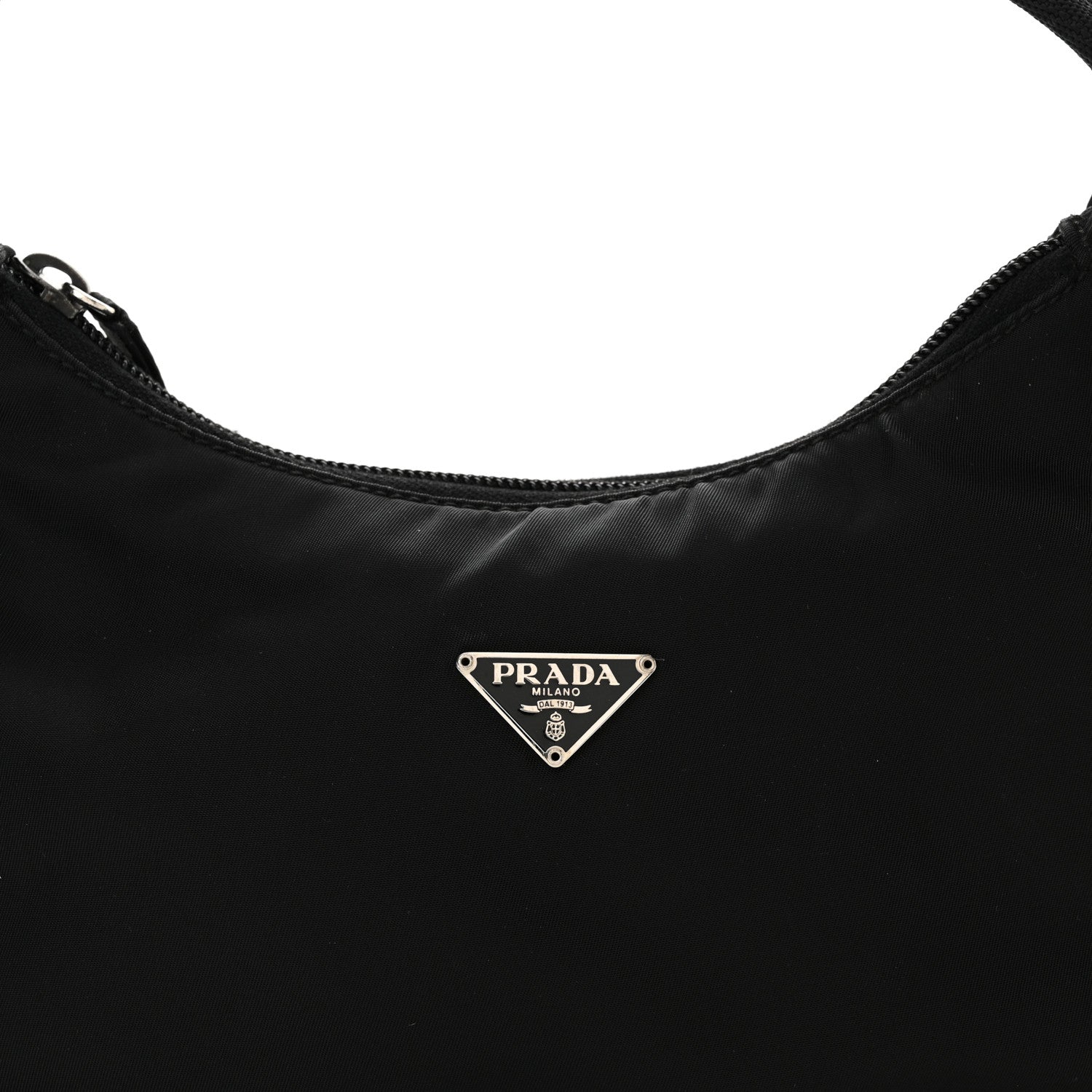 Prada Tessuto Nylon Sport Mini Shoulder Bag Black 8 of 14