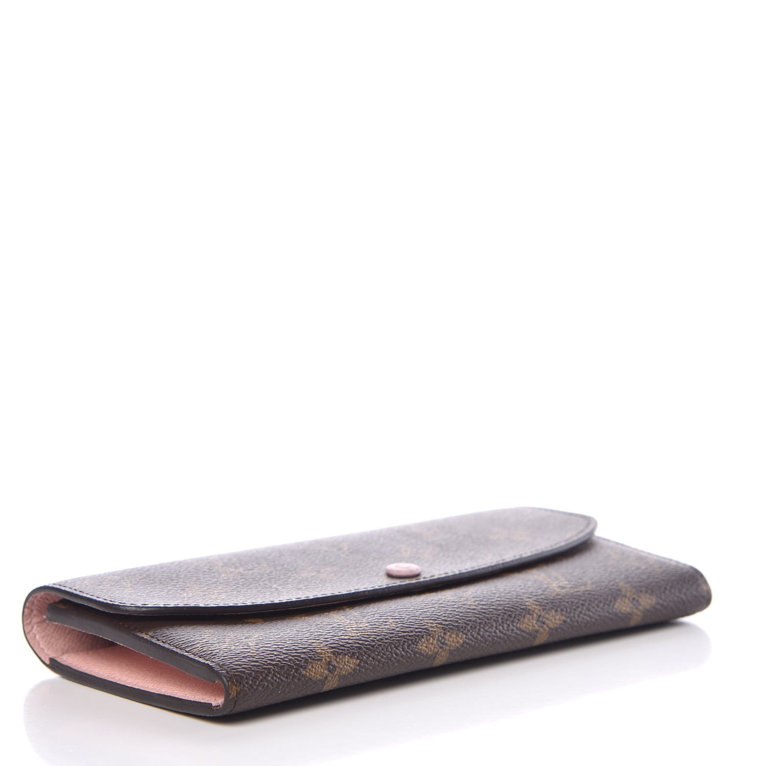Louis Vuitton Monogram Emilie Wallet Rose Ballerine 4 of 8