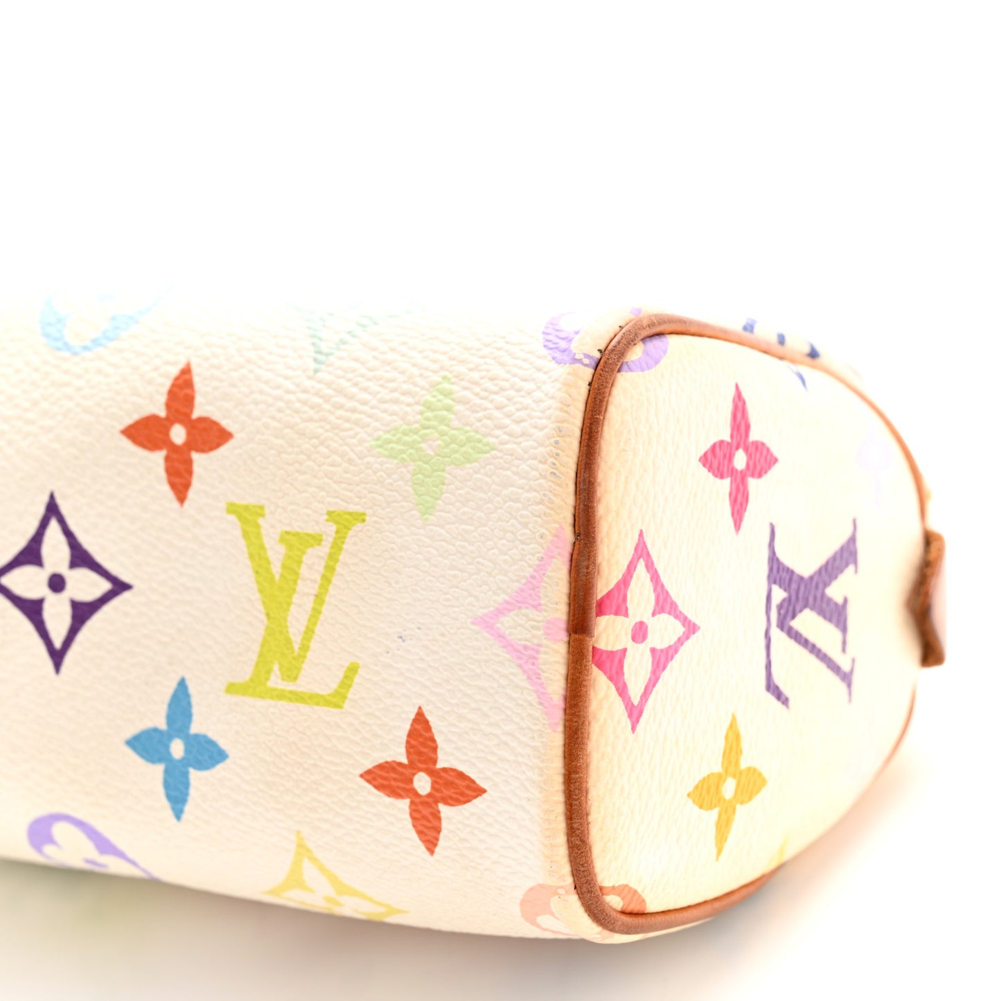 Monogram Multicolor Mini Sac HL Speedy White