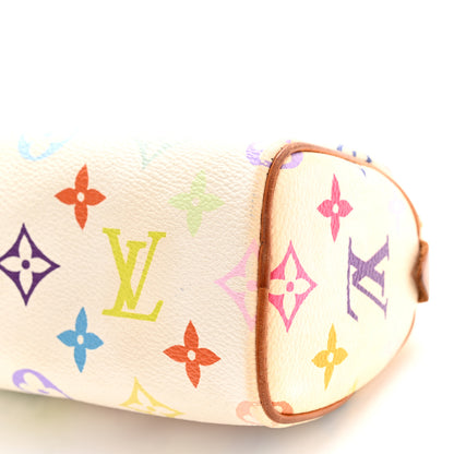 Louis Vuitton Monogram Multicolor Mini Sac HL Speedy White 8 of 9
