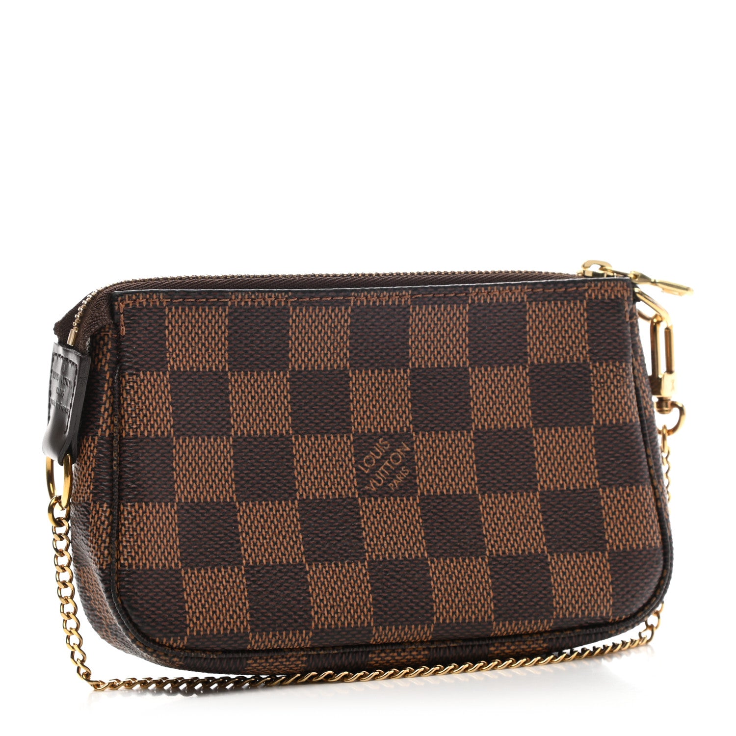 Louis Vuitton Damier Ebene Mini Pochette Accessories 2 of 7
