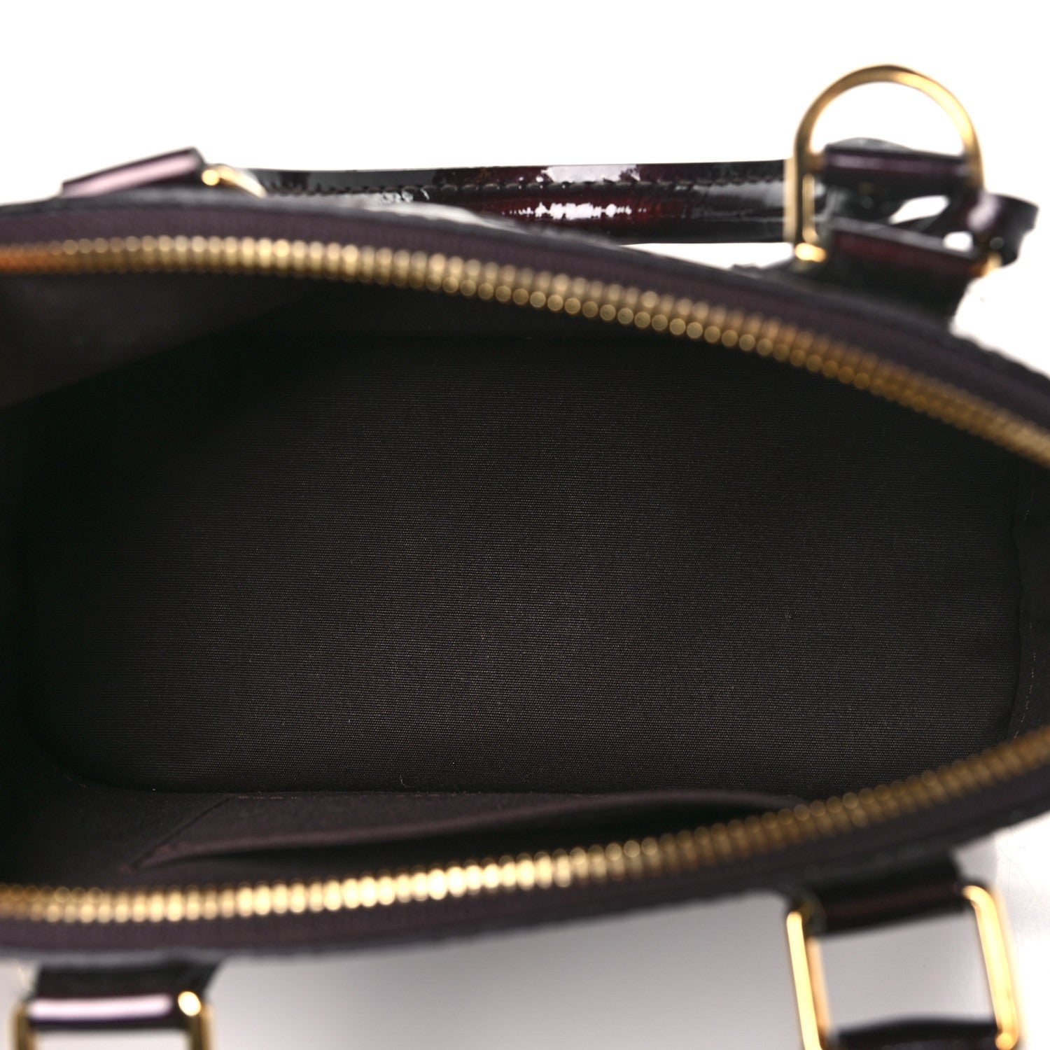 Louis Vuitton Vernis Alma BB Amarante 5 of 9