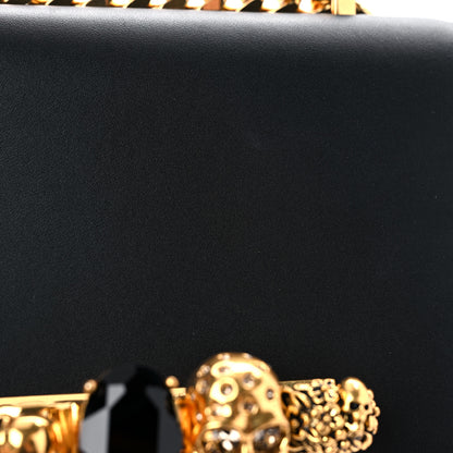Alexander McQueen Calfskin Knuckle Crossbody Black 18 of 20