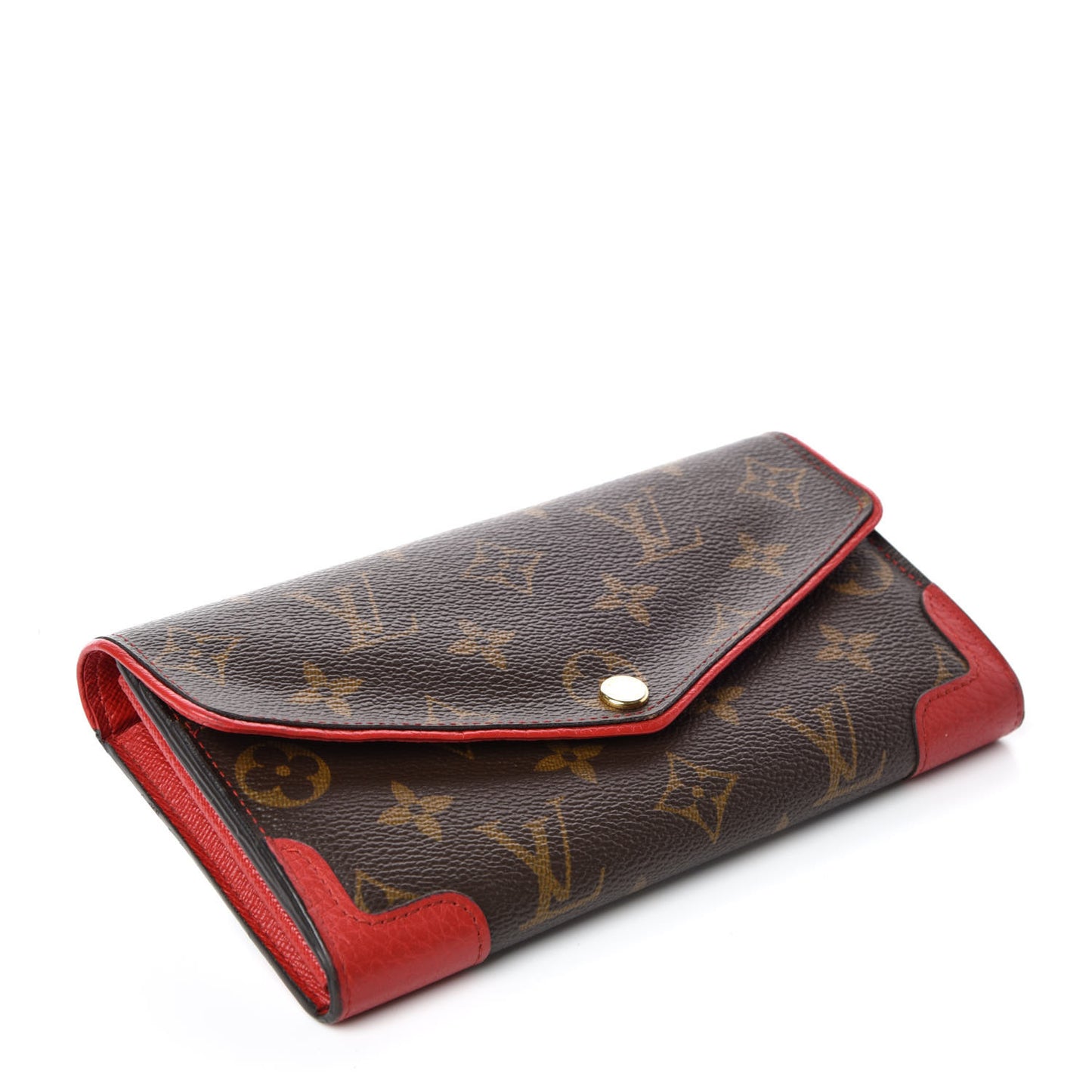 Monogram Sarah Retiro Wallet Cherry