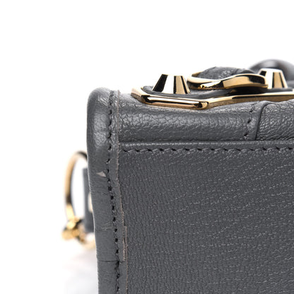 Balenciaga Chevre Gold Metallic Edge Hardware Mini City Gris Acier 5 of 5