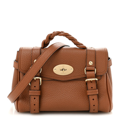 Mulberry Heavy Grain Mini Alexa Chestnut 1 of 9
