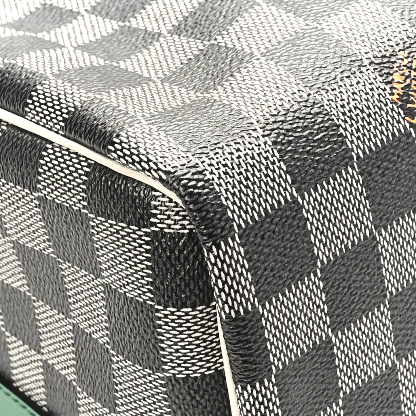 Damier Speedy Bandouliere 30 Black White