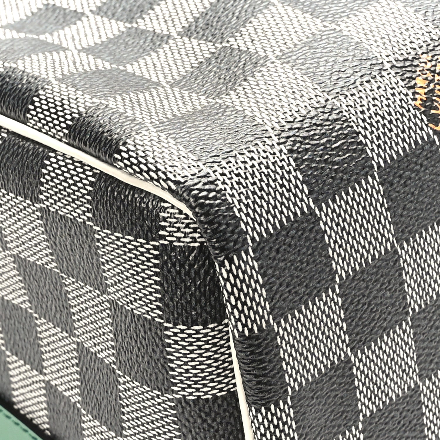 Louis Vuitton Damier Speedy Bandouliere 30 Black White 8 of 11