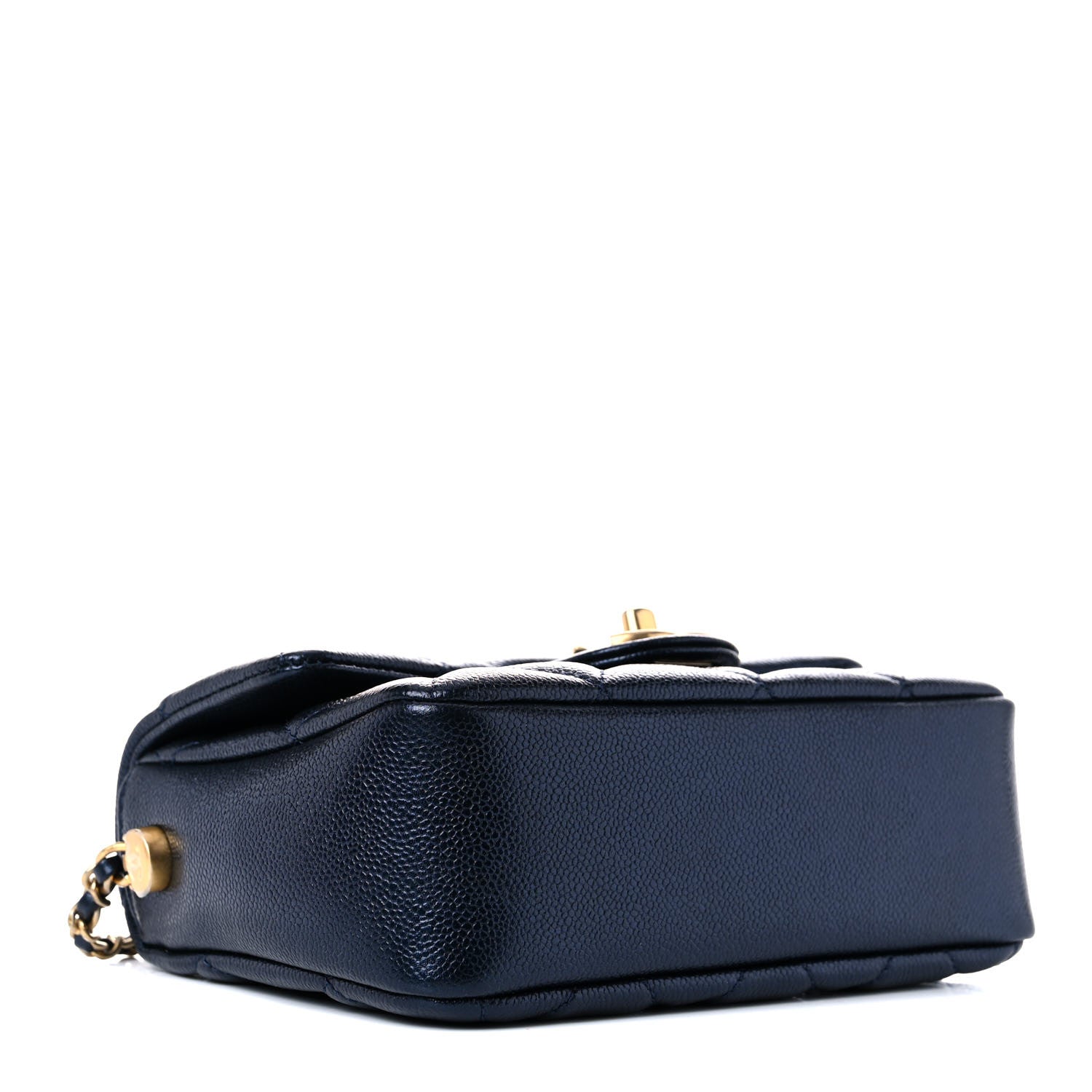 Chanel Iridescent Caviar Quilted Mini My Perfect Flap Dark Blue 4 of 10