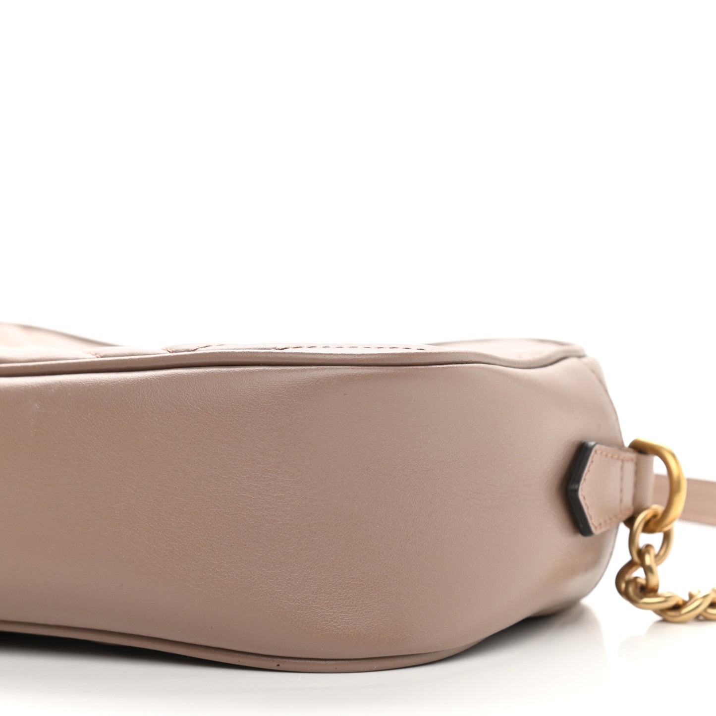 Calfskin Matelasse Small GG Marmont Chain Shoulder Bag Porcelain Rose