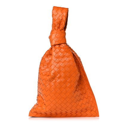 Bottega Veneta Nappa Intrecciato BV Twist Orange 1 of 9