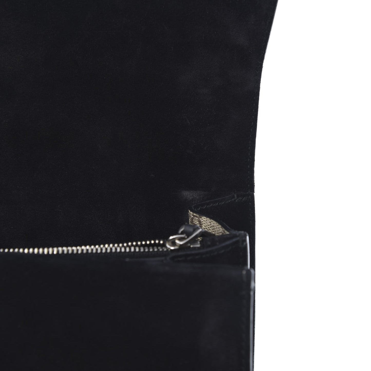 GG Supreme Monogram Medium Dionysus Shoulder Bag Black