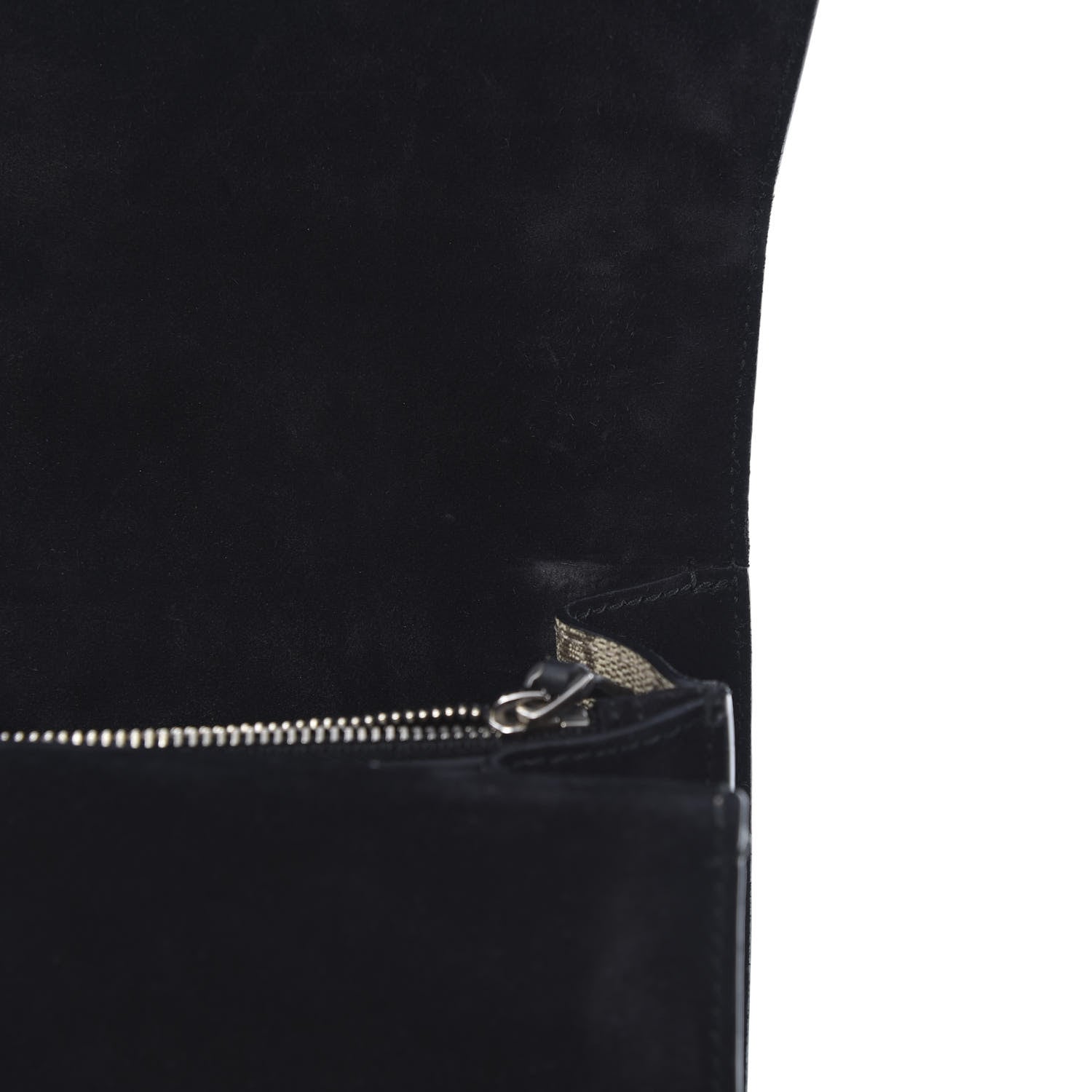 Gucci GG Supreme Monogram Medium Dionysus Shoulder Bag Black 12 of 13