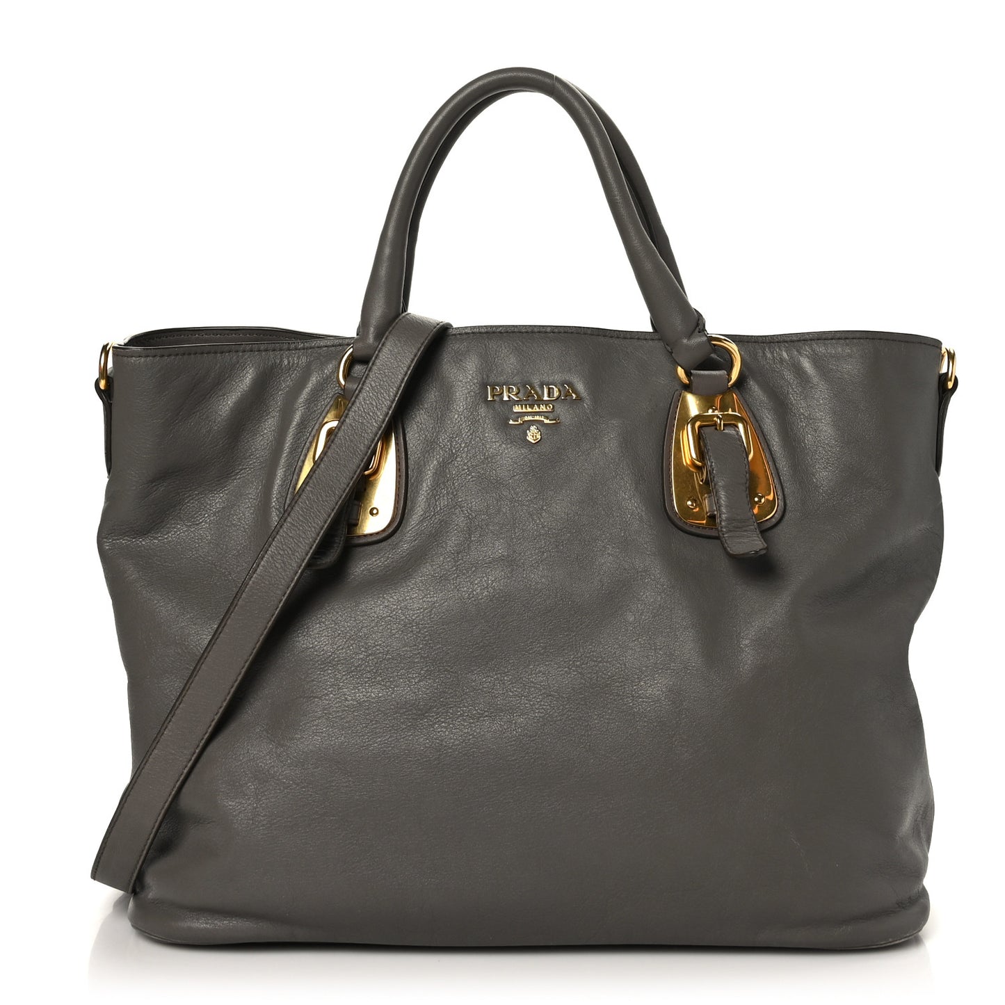 Soft Calf Shopping Tote Bambu