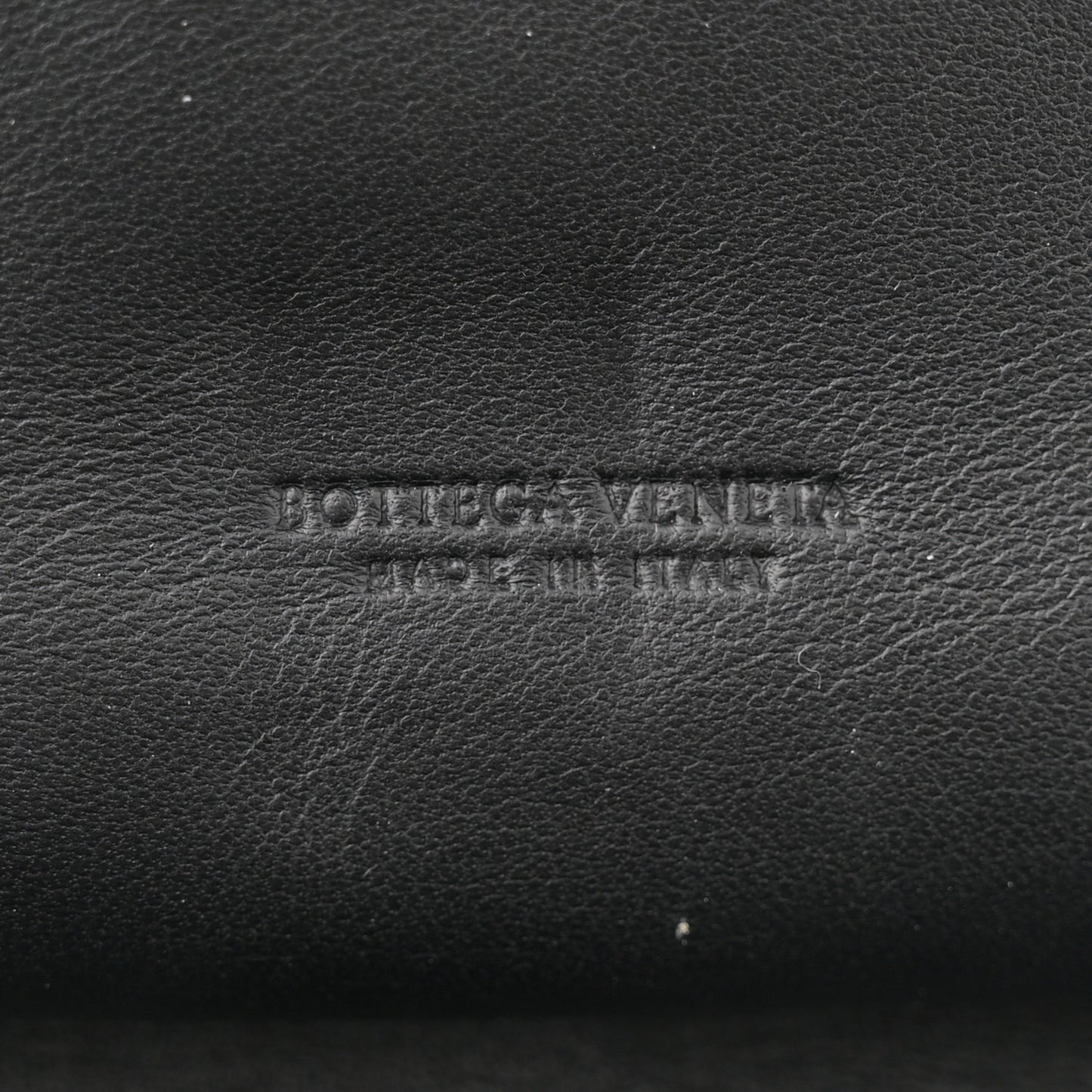 Nappa Intrecciato Gradient Spotted Multi-functional Case Wristlet Black Grey