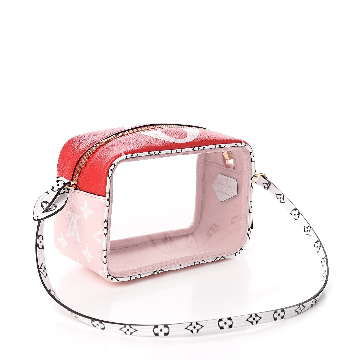 Louis Vuitton Monogram Giant Beach Pouch Rouge 3 of 8