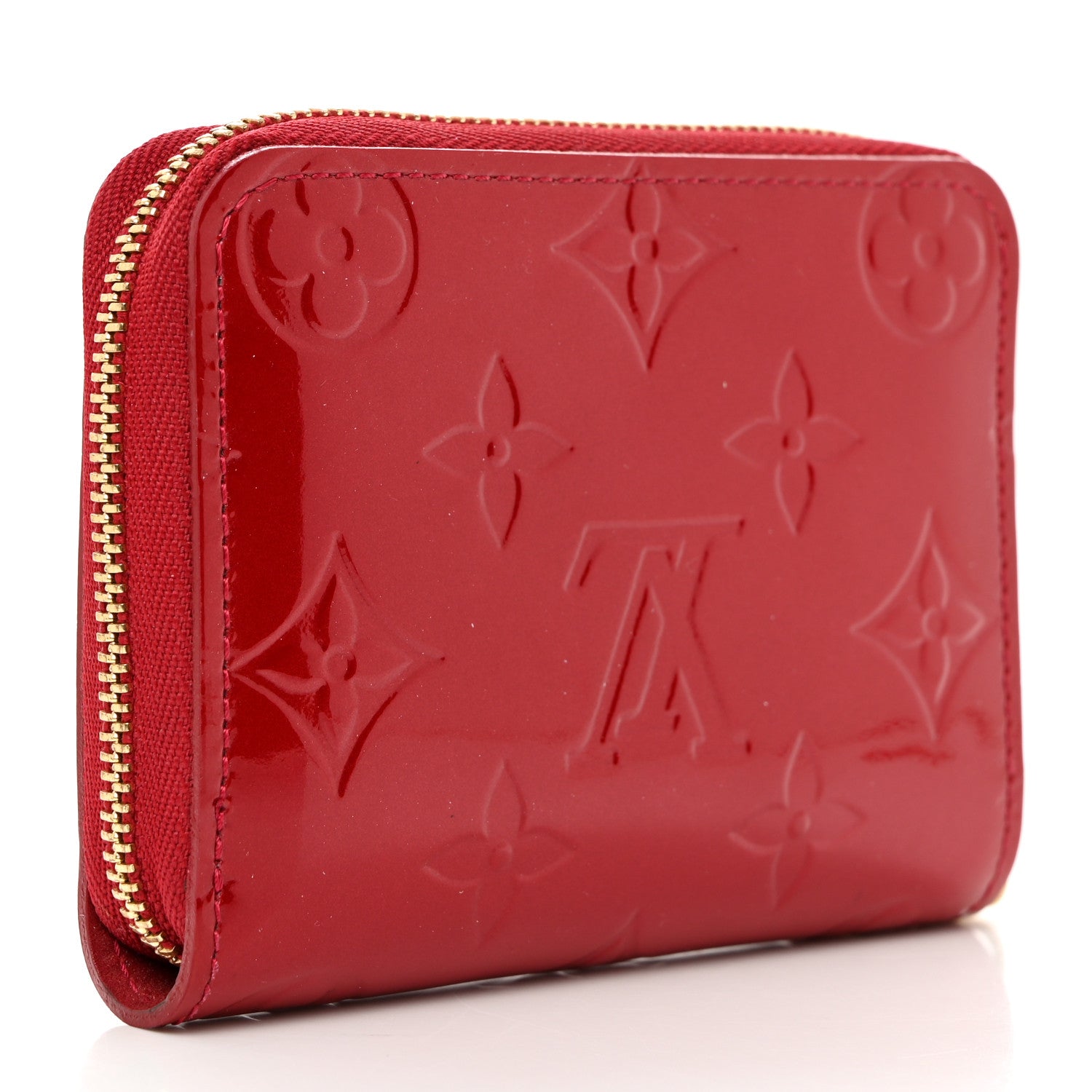 Louis Vuitton Vernis Zippy Coin Purse Wallet Pomme D'Amour 3 of 7