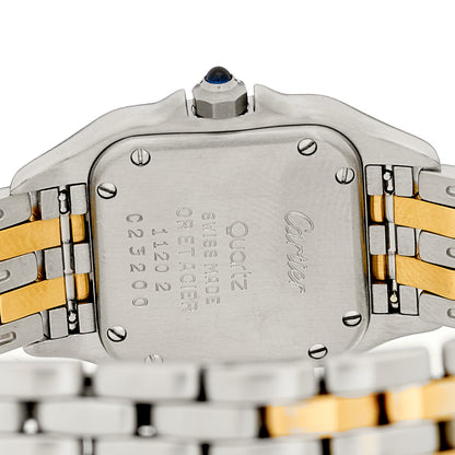 Cartier Stainless Steel 18K Yellow Gold 22mm Panthere Quartz Watch 4 of 4