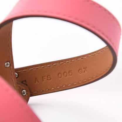 Hermes Swift Kelly Double Tour Bracelet S Rose Azalee 4 of 5