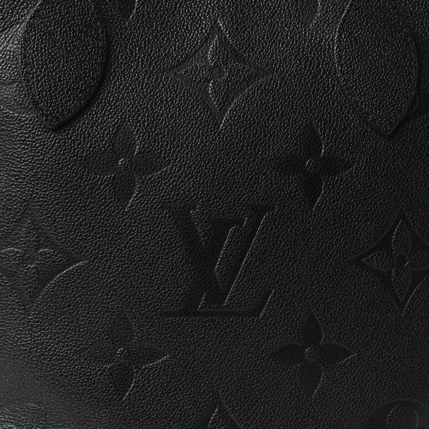 Louis Vuitton Empreinte Monogram Giant Neverfull MM Black 8 of 10