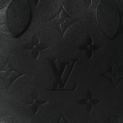 Louis Vuitton Empreinte Monogram Giant Neverfull MM Black 8 of 10