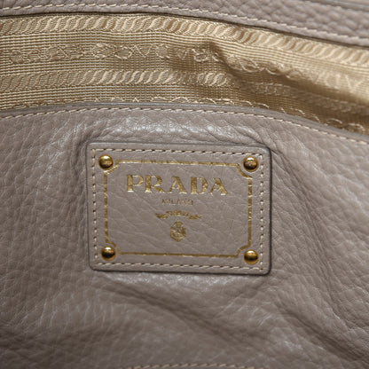 Prada Vitello Daino Tote Argilla 8 of 12
