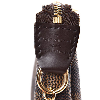 Louis Vuitton Damier Ebene Mini Pochette Accessories 7 of 11