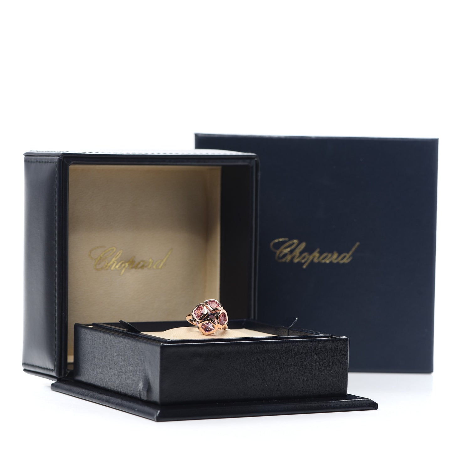 18K Rose Gold Amethyst Imperiale Cocktail Ring 49 5