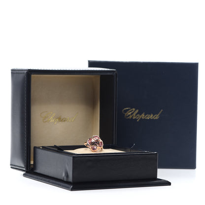 Chopard 18K Rose Gold Amethyst Imperiale Cocktail Ring 49 5 5 of 5