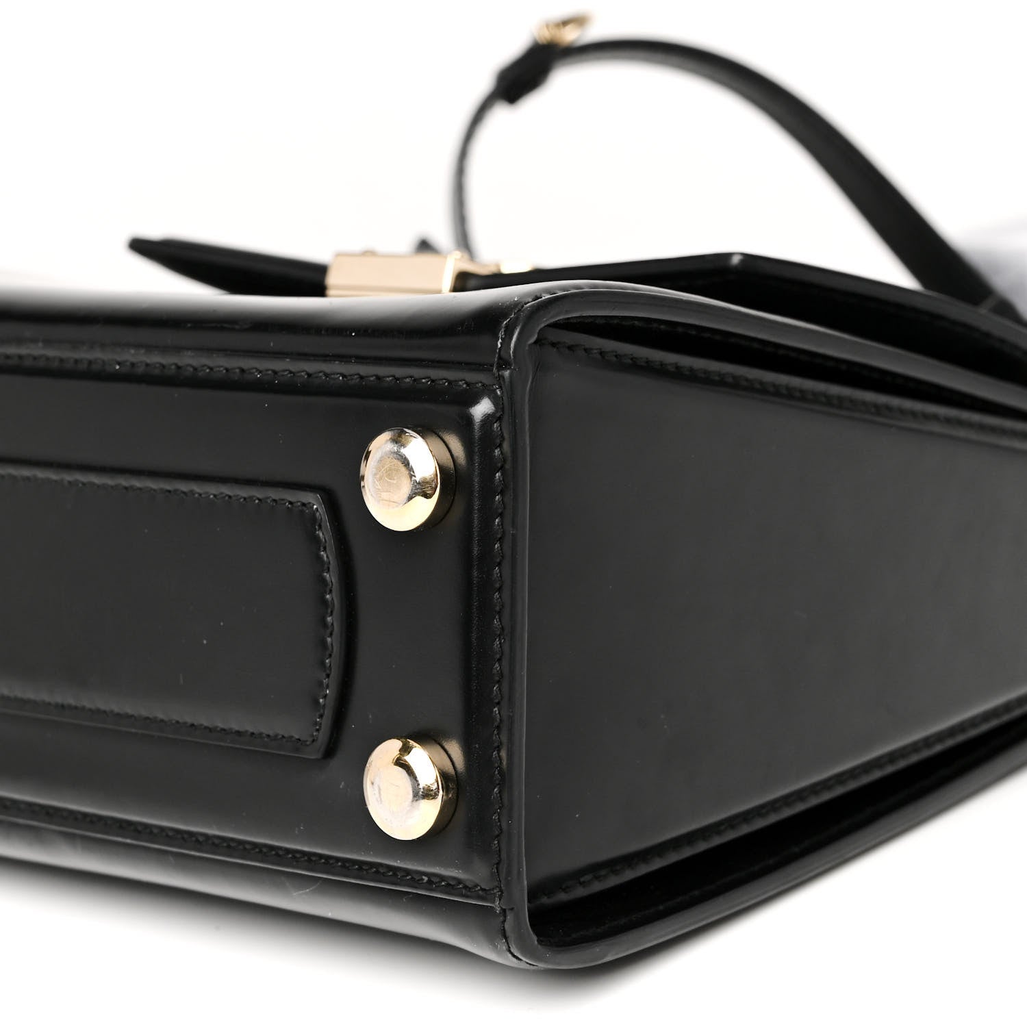 Salvatore Ferragamo Smooth Calfskin Small Boxyz Black 9 of 11