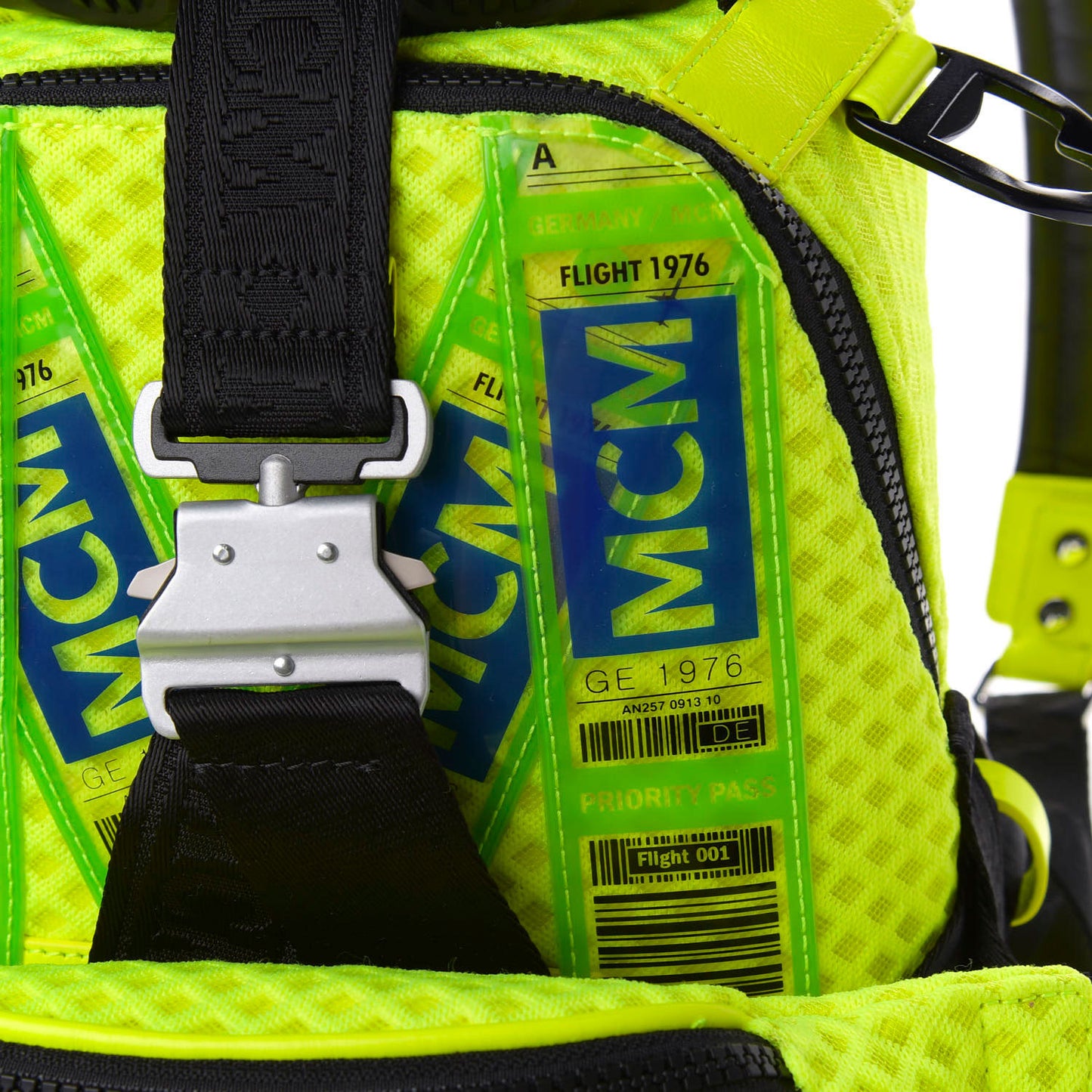 Nylon Mesh Jemison 2-1 Backpack Neon Yellow