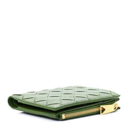 Bottega Veneta Nappa Intrecciato Card Holder Green 11 of 14