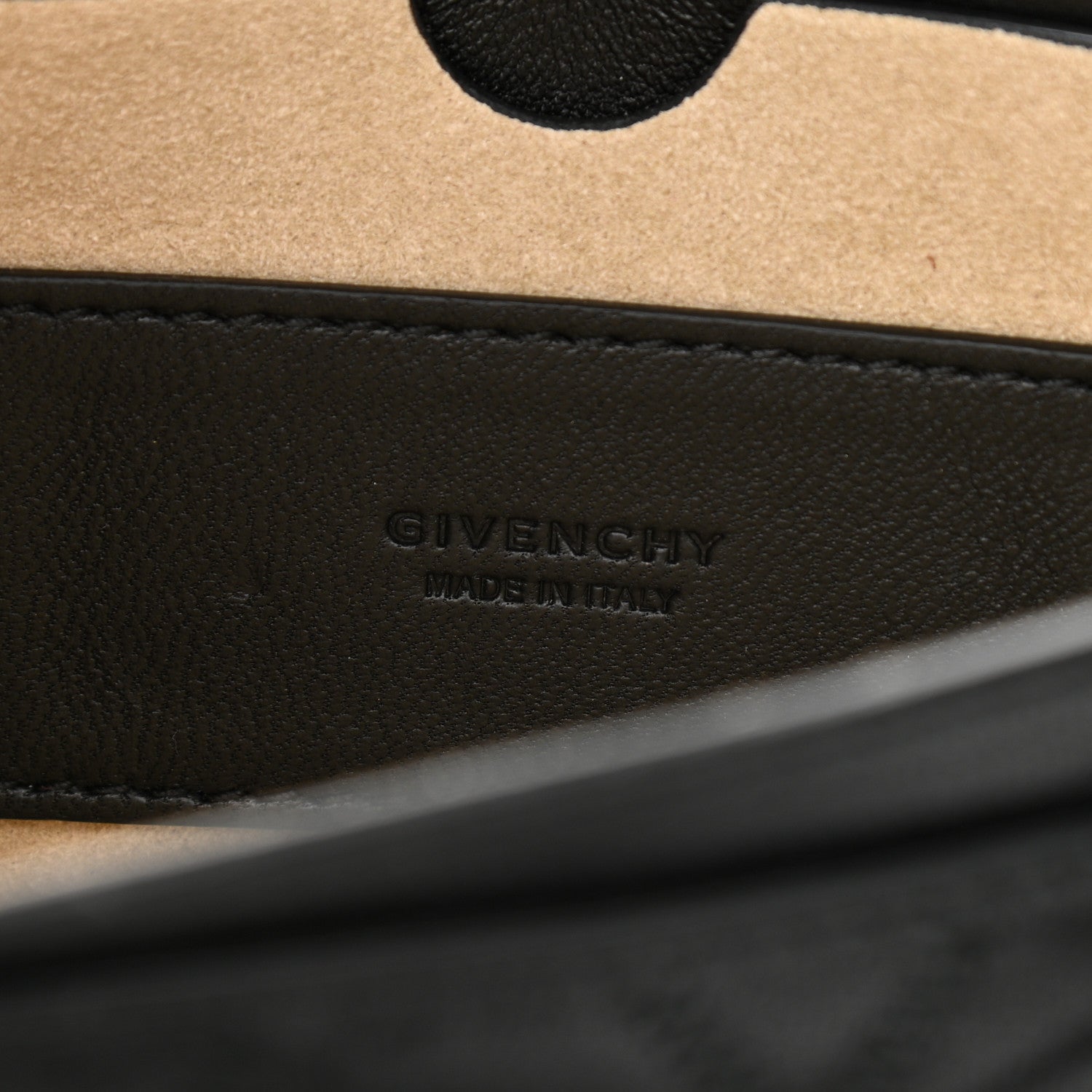 Givenchy Goatskin Quilted GV3 Mini Pocket Convertible Bag Black 5 of 10