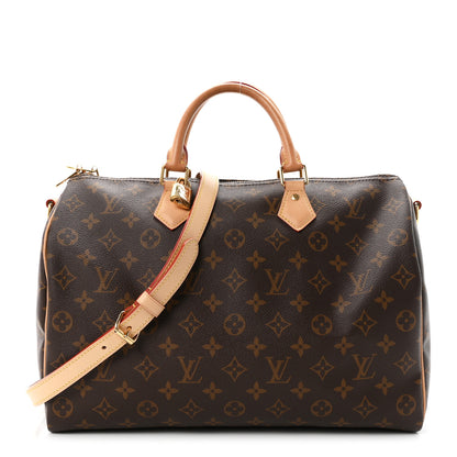 Louis Vuitton Monogram Speedy Bandouliere 35 2 of 17