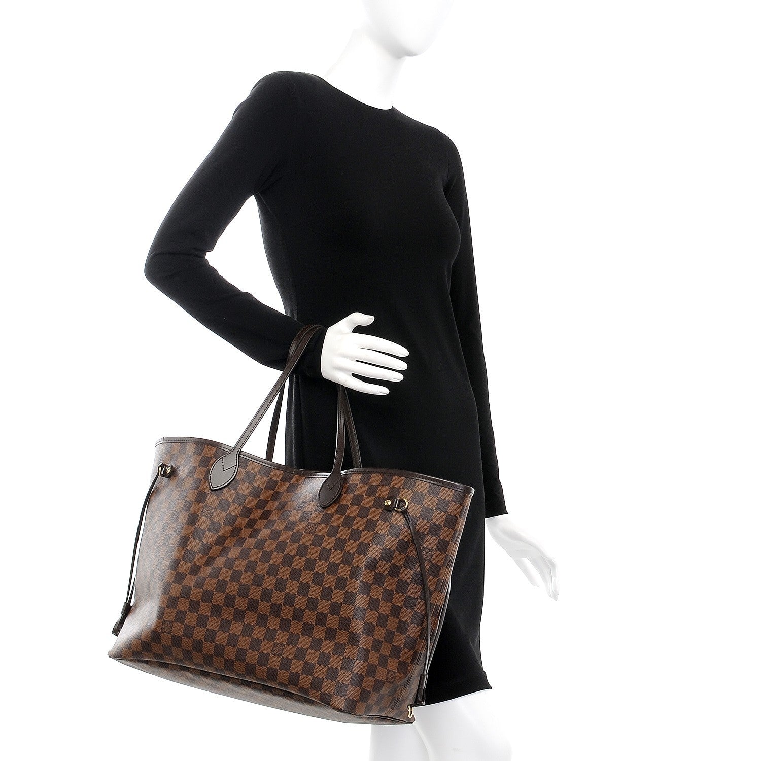 Louis Vuitton Damier Ebene Neo Neverfull GM 2 of 9