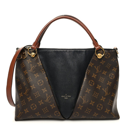 Louis Vuitton Monogram V Tote MM Black 1 of 9