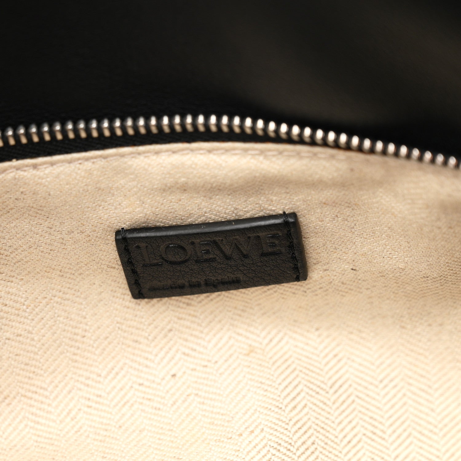 Loewe Calfskin Large Puzzle Bag Black 6 of 10