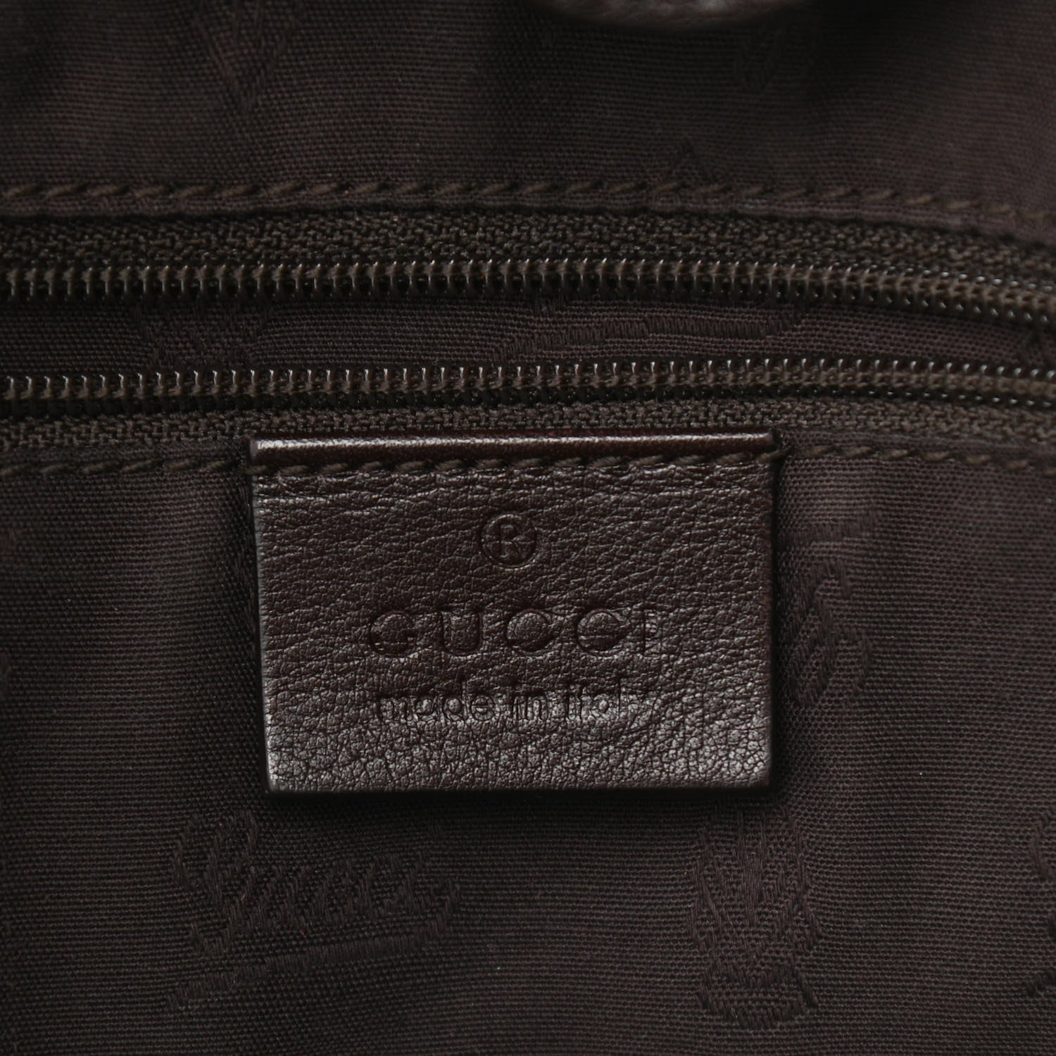 Gucci Guccissima Signature Large Sukey Tote Chocolate 6 of 10