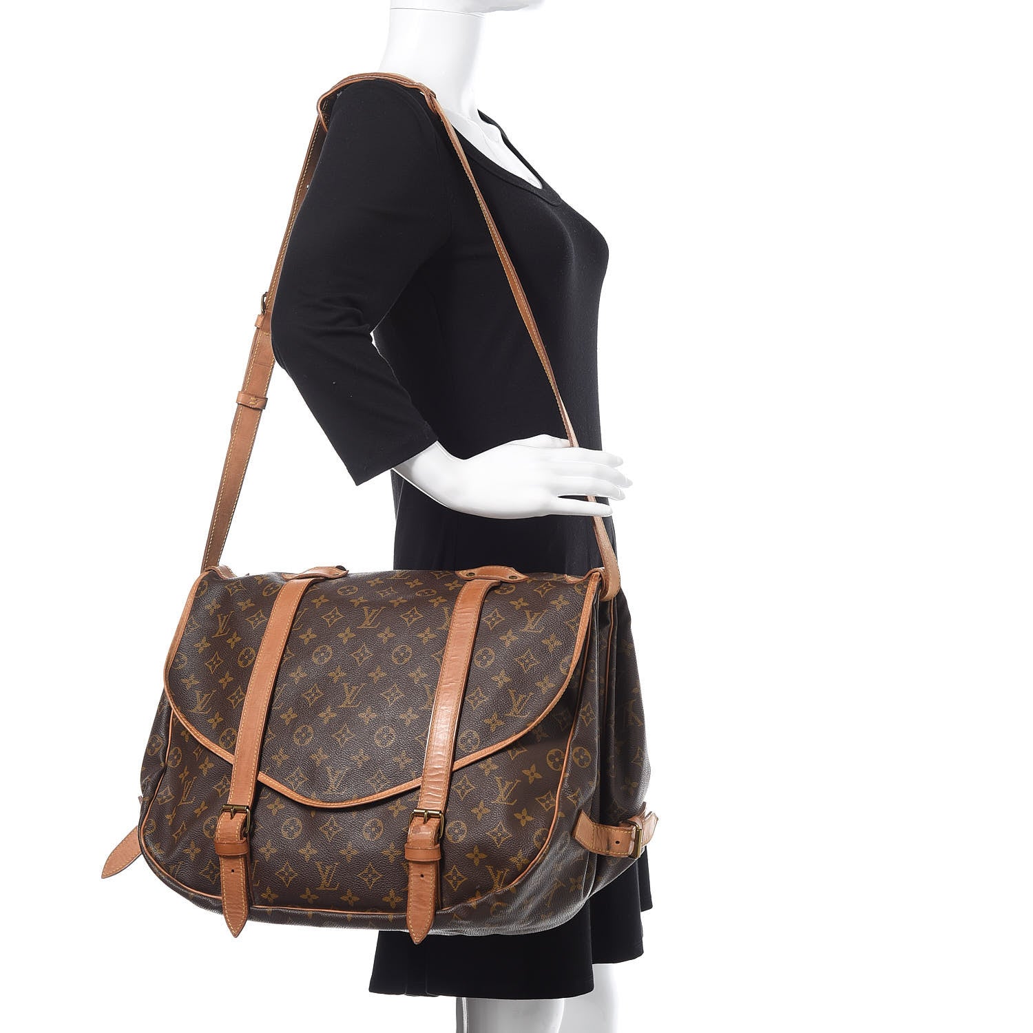 Louis Vuitton Monogram Saumur 43 2 of 17