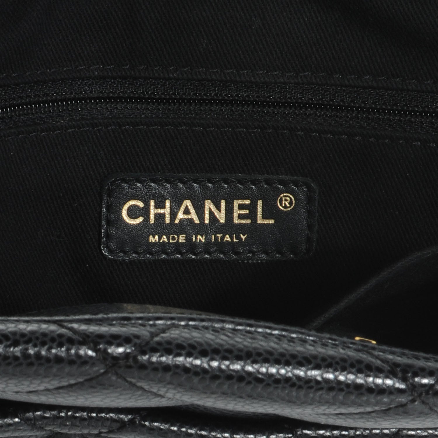 Chanel Caviar CC Timeless Hobo Black 7 of 8