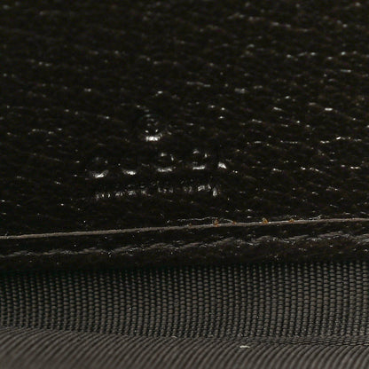 Gucci Dollar Calfskin Boar Effect GG Marmont Zip Around Wallet Dark Cocoa 6 of 15