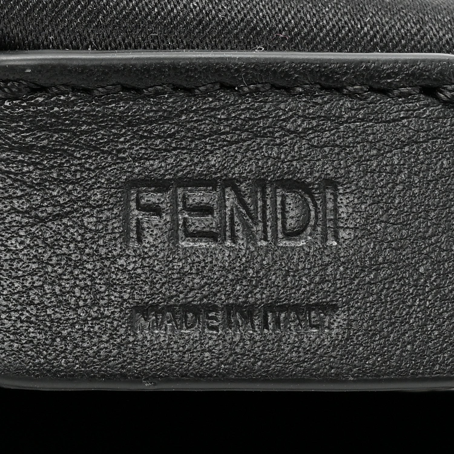 Fendi Satin Sequin Paillettes Elaphe Plexiglass Mini Baguette 1997 Black Avorio 6 of 11