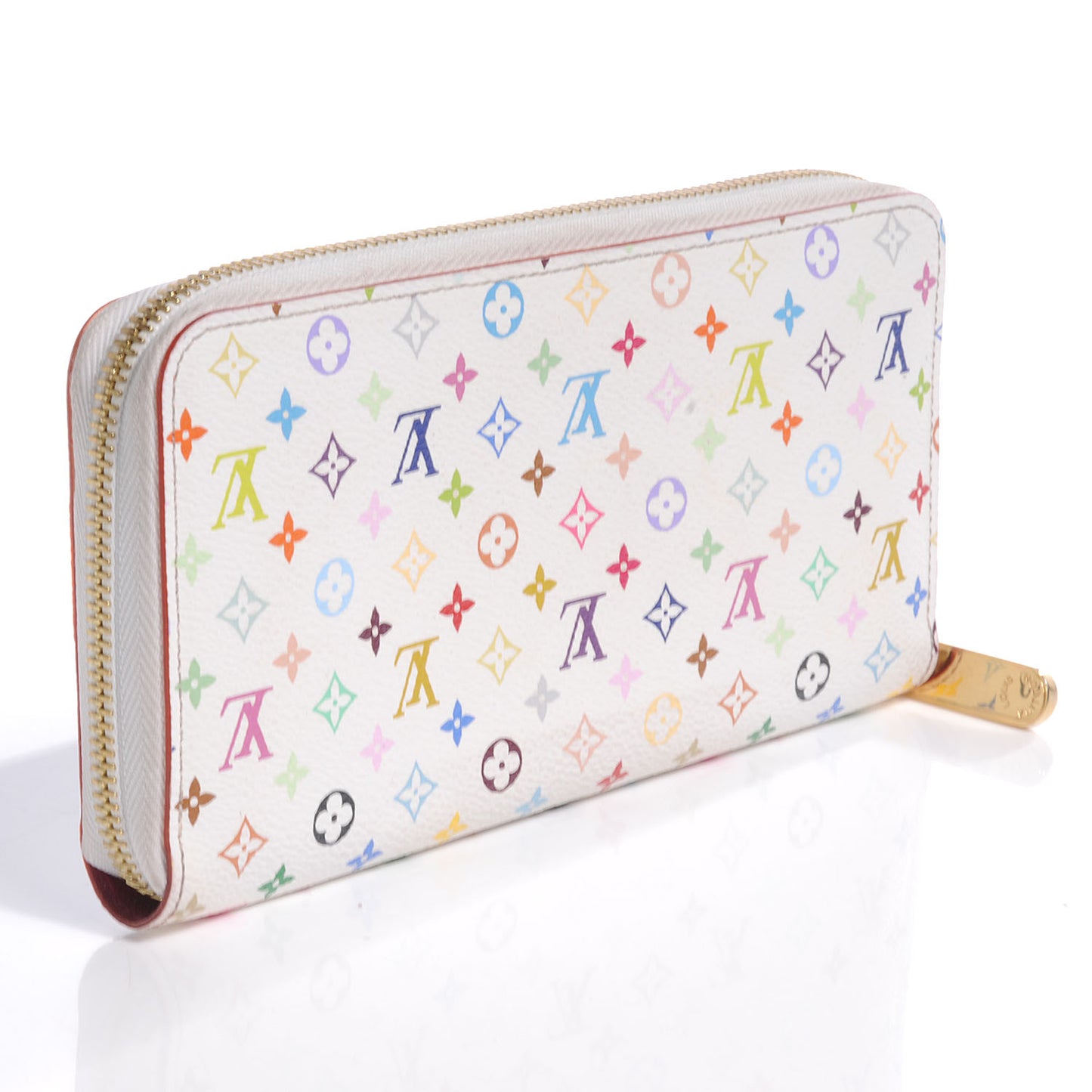 Monogram Multicolor Zippy Wallet White Eglantine