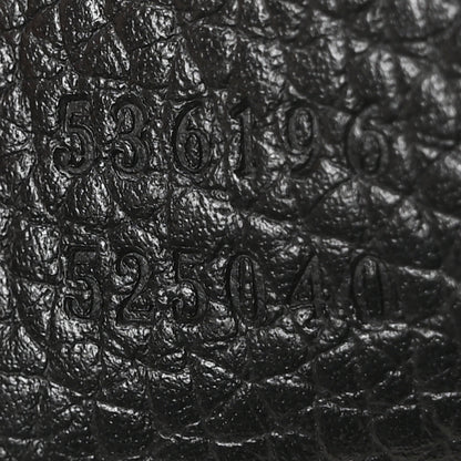 Gucci Pebbled Calfskin Medium Soho Chain Shoulder Bag Black 7 of 10