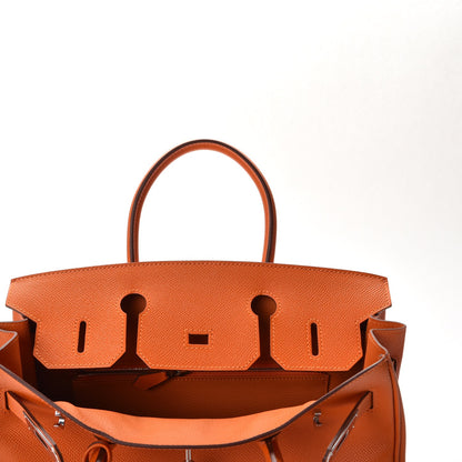Hermes Epsom Birkin 30 Orange 8 of 36