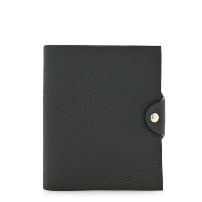 Hermes Togo Ulysse PM Notebook Cover Vert Cypress 1 of 9