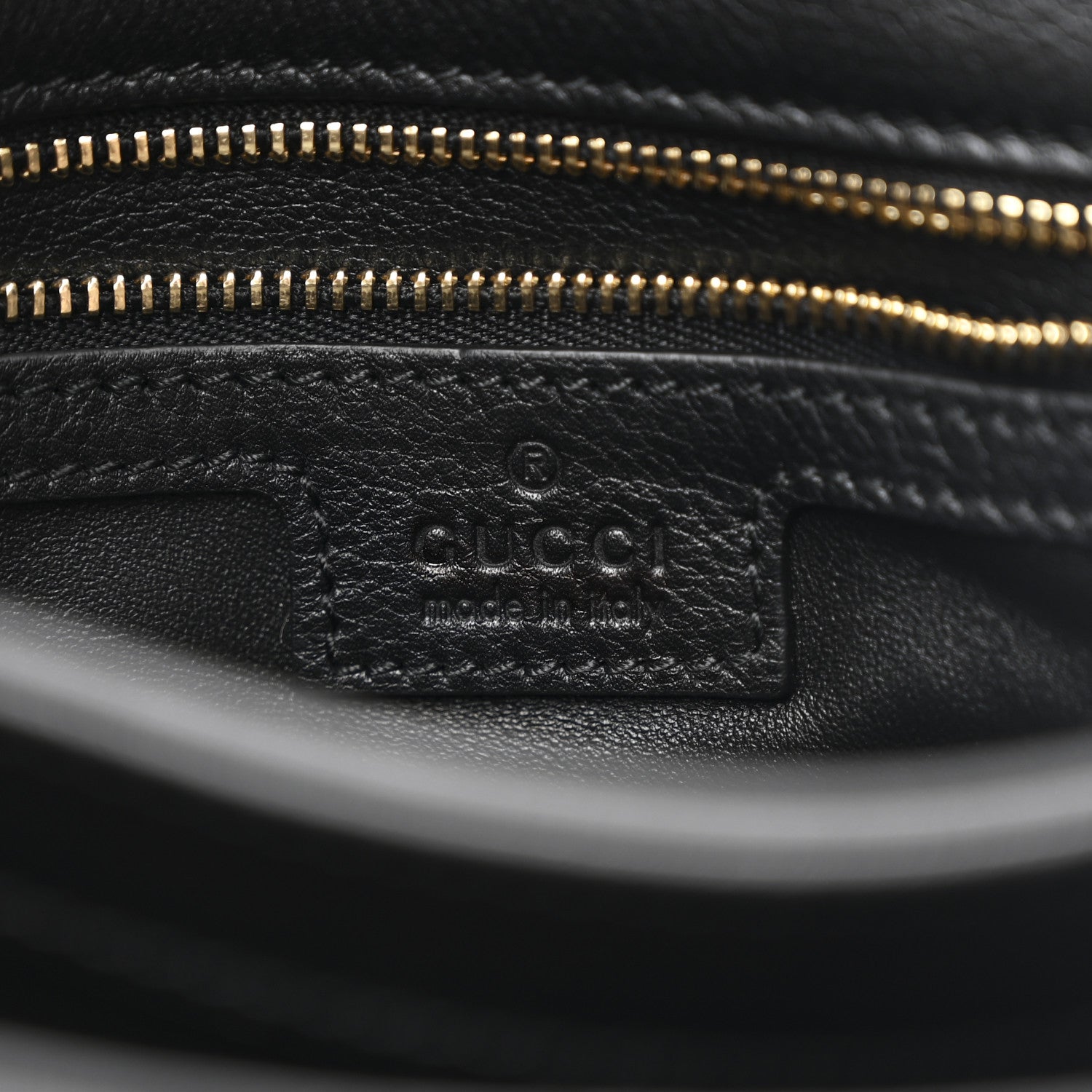 Gucci Roxy Calfskin Web Medium Studded Blondie Shoulder Flap Bag Black 6 of 10