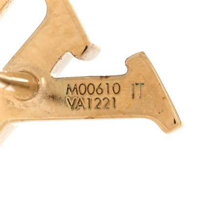 Louis Vuitton Metal LV Iconic Earrings Gold 5 of 6